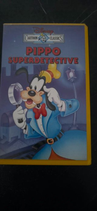 VHS Disney Pippo Superdetective