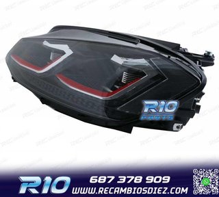 FAROS VOLKSWAGEN VW GOLF 7.5 17-19 FULL LED DINAMICOS LOOK G
