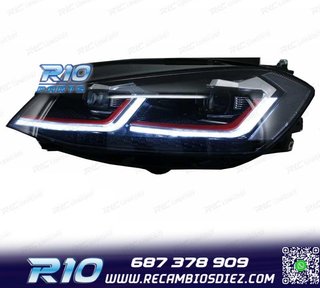 FAROS VOLKSWAGEN VW GOLF 7.5 17-19 FULL LED DINAMICOS LOOK G