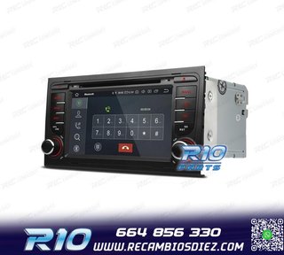 RADIO GPS ANDROID 12 AUDI A4 B6 B7 00-08 SEAT EXEO 08-12 OCT