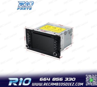 RADIO GPS ANDROID 12 AUDI A4 B6 B7 00-08 SEAT EXEO 08-12 OCT