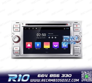 RADIO GPS ANDROID 12 PARA FORD FOCUS C-MAX FIESTA GALAXY KUG