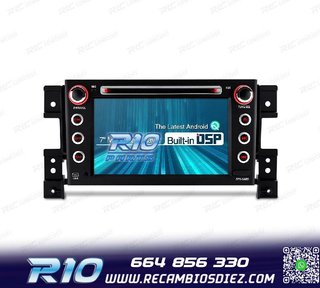 RADIO GPS ANDROID 14 PARA SUZUKI GRAND VITARA 05-13