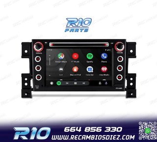 RADIO GPS ANDROID 14 PARA SUZUKI GRAND VITARA 05-13