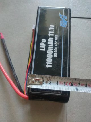 Batería LiPo 3S 11000mAh 11.1V