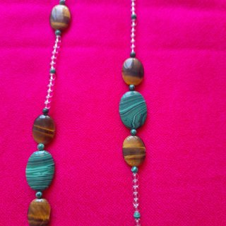 Collar Diseñador Piedras Semipreciosas