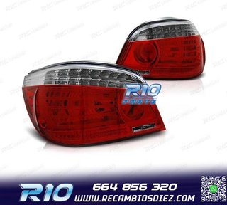 PILOTOS BMW E60 03-07 LED ROJO BLANCO
