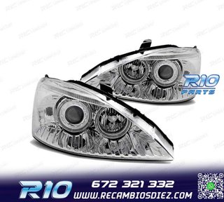 FAROS OJOS ANGEL FORD FOCUS 01-04 OJOS ANGEL CROMADOS