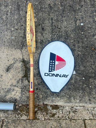 Raqueta Dunlop Maxply con funda