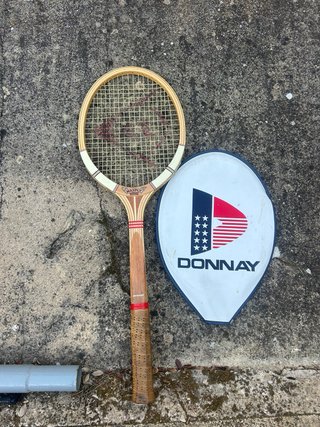 Raqueta Dunlop Maxply con funda