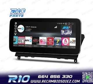 RADIO GPS ANDROID 12 PARA MERCEDES C W204 07-10