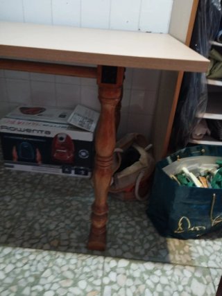 Mesa de madera amplia para txoco
