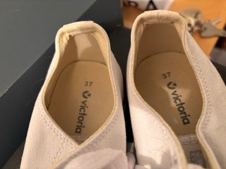 Zapatillas Victoria Talla 37 Blancas