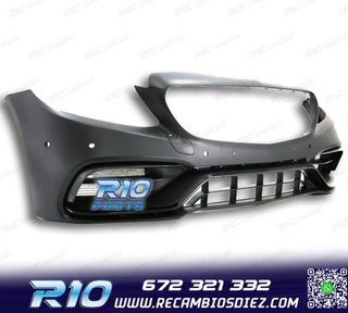 PARAGOLPES DELANTERO MERCEDES CLASE C W205 18-21 LOOK AMG C6