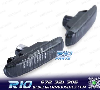 INTERMITENTES LATERALES BMW E46 98-05 CRISTAL CLARO NEGRO
