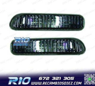 INTERMITENTES LATERALES BMW E46 98-05 CRISTAL CLARO NEGRO
