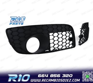 REJILLAS NIEBLA VOLKSWAGEN VW GOLF 5 03-08 GTI NEGRO