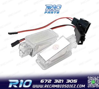 PLAFONES LED LUZ DE PIES Y PUERTAS AUDI