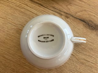 Tazas Porcelana de Limoges vintage