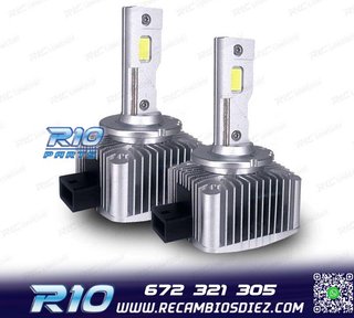 BOMBILLAS LED D1S -CONVIERTE TUS FAROS XENON A LED D1S