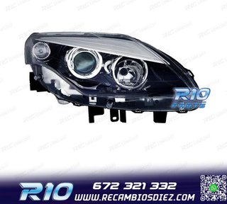 FARO DCH PARA RENAULT LAGUNA III 11- FONDO NEGRO