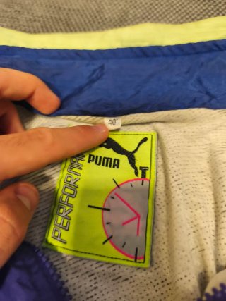 Chubasquero Puma Retro Colorblock