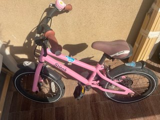 Bicicleta infantil rosa 4-6 años