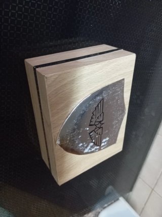 Estuche para relojes de madera