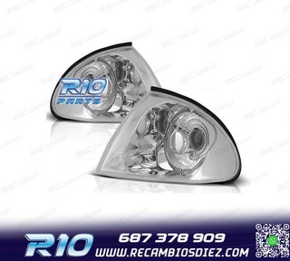 INTERMITENTES FRONTALES BMW E46 BERLINA E46 98-01 CROMO CRIS