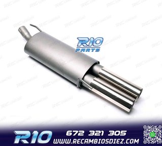 SILENCIOSO ESCAPE PARA VOLKSWAGEN VW GOLF III,GOLF III CABRI