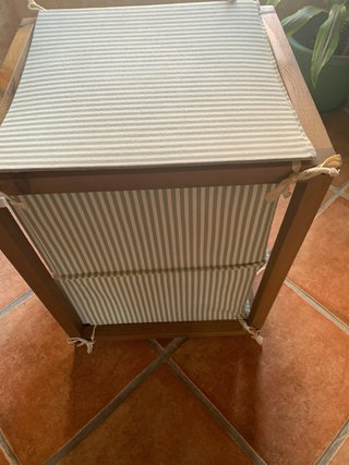 Cajonera Ikea Madera y Tela
