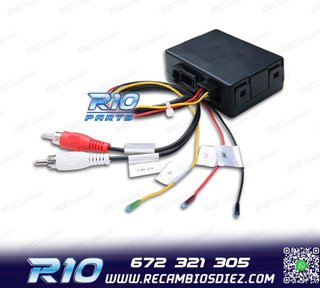 DECODIFICADOR DE FIBRA OPTICA MERCEDES CLASE E CLS SLK ML CO