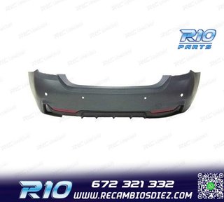 PARAGOLPES TRASERO BMW F36 LOOK M PERFORMANCE PDC