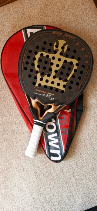 Pala Padel Black Crown Special Pro