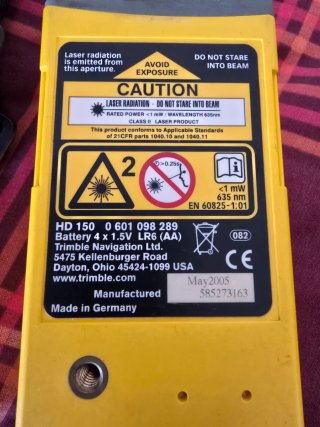 Medidor Láser Spectra HD150