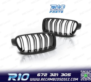 PARRILLA BMW F30 F31 LOOK M3 NEGRO MATE