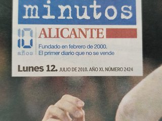 Lote Periódicos Mundial España ABC Vanguardia 20 M