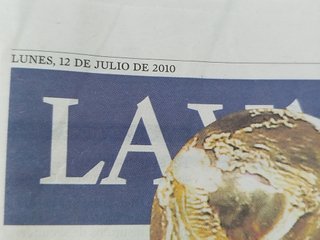 Lote Periódicos Mundial España ABC Vanguardia 20 M