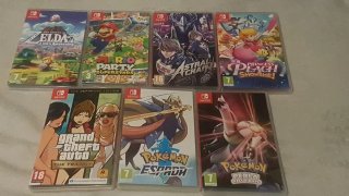 Pack 7 Juegos Nintendo Switch Leer descripcion