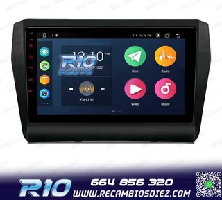 RADIO GPS ANDROID 12 9" PARA SUZUKI SWIFT 17-22