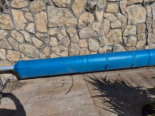 Manta Piscina 8x4 con Enrollador