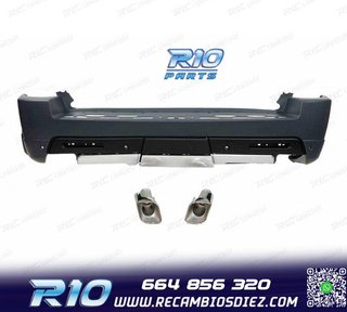 PARAGOLPES TRASERO PARA RANGE ROVER SPORT 09-13 LOOK AUTOBIO