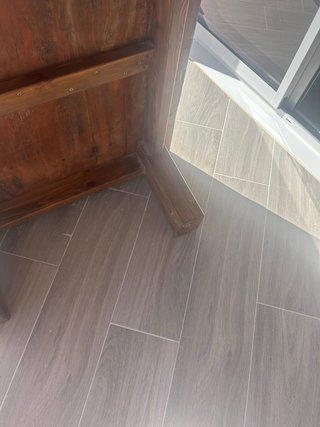 Mesa de centro de madera rústica; perfecto estado