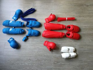 Protecciones Karate Niño Talla M