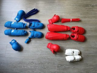 Protecciones Karate Niño Talla M