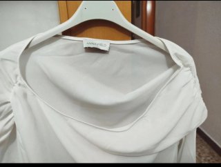 Blusa blanca fina
