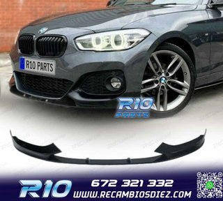 SPOILER LIP BMW F20 F21 LCI 15-19 LOOK M PERFORMANCE NEGRO M
