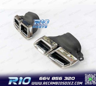 COLAS ESCAPE MERCEDES CLASE E W212 14-15 CROMO