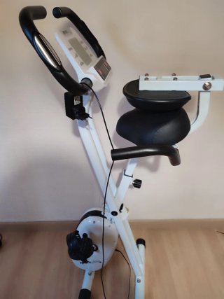 Bicicleta Estática Sport Plus Plegable