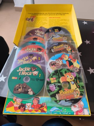 Colección DVD Jackie y Nuka - Banner y Flappy